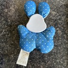 Fisher Price Plush Puffalump 1498 Rabbit Bunny Rattle Baby Toy Stuffed 1990 Vtg