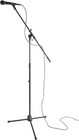 Ms7701b Tripod Microphone Boom Stand Adjustable Height Black Studio Use
