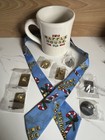 Waffle House Coca-cola Christmas Collection  7 Happy Holidays Pins  Tie And Mug