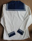 Vintage Soviet Ussr Military Navy Army Original 1980th Summer Shirt 39 5  Chest