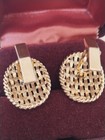 14k Gold Rare Vintage Cufflinks 