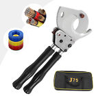 J75 Ratchet Cable Cutter Aluminum Copper Cable Ratcheting Wire Cutting Tool