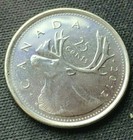 2012 Canada 25 Cents Coin Unc      k1362