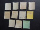 1902 St Lucia Part Set To 1s Sg64-75 No 74 Mounted Mint