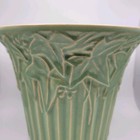 Vintage Mccoy Pottery Planter Jardiniere Flower Pot Ivy Berries Ceramic Green 