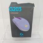 Open Box  Logitech G203 Wired Gaming Mouse  8 000 Dpi  Lilac