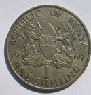 Kenya 1 Shilling 1969 Coin One Shilling
