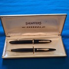 Sheaffer   s Vintage Snorkel Pen   Pencil Set W  Case   Instructions Made In U s a