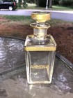 Early 1900s Gold Decorated Raised Letters Ammonia Apothecary Bottle 6   