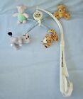 Vintage Winnie The Pooh Musical Nursery Crib  Mobile Eeyore Piglet Tigger 