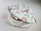 Fisher-price White Comfy And Supportive Portable Baby Sit Me Up Floor Seat