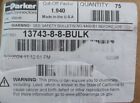 75x Parker 13743-8-8 Hydraulic Hose Swivel Crimp Fitting Female Jic 3 4 X 1 2 