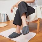 Men Indoor Warm Slippers Comfort Memory Foam Slip On Bedroom House Shoes