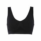 Sports Bra Padded Women Crop Top Running Yoga Fitness Sport Seamless Vest Tank