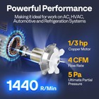 4cfm 1 3hp Rotary Vane Vacuum Pump Hvac Ac Air Tool Single-stage W  Oil Bottle