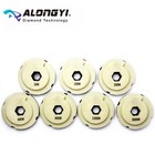 7pcs lot 6 Inch Snail Lock Edge Polishing Pad 150mm Diamond Edge Grinding Wheel