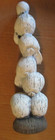 Ceramic Skull Figurine Statue  halloween 