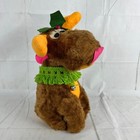 Vintage Genie Toys Plush Moose Carnival Toy 12  Stuffed Animal