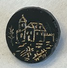 Vintage Glass Button Lot 30  Pcs Variety Of Sizes And Styles