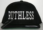 New Black Ruthless Snapback Hat Cap Nwa Straight Outta Compton Eazy E Ice Cube