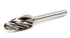 Sf-5 Nf Aluma Cut Tree Shape - Radius Premium Tungsten Carbide Burr