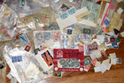 Massive Thousands Lot Of Mixed Loose Stamps Collection Storage Locker Find