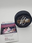 Leo Carlsson Anaheim Ducks Autograph Signed 2023 Draft Official Hockey Puck Jsa