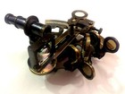 Kelvin N Hughes Nautical Sextant Antique German Patters Sextant With Wooden Box