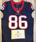 Dalton Schultz Signed         Team Issued      Houston Texans Nike Nfl Jersey Inc  Coa