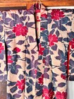 1940 s Vintage Japanese Meisen Silk Kimono Boho Coat Gown Robe Jacket Coat Antiq