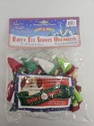 Christopher Radko Shiny Brite Happy Elf Snooze Ornaments Set Of 4 New