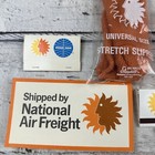 Vintage Nal National Airlines Lot Of Items  Blanket  Pin  Cards  Matches  Plane