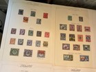 British Kut Mint   Used Kgv To Qe 21 Leaves   Mint Kgvi Sheet 1c  a256
