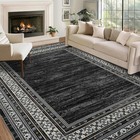 Soft Pearl Velvet Rug For Living Room 8x10 Folding Geometric Accent Throw Rugs