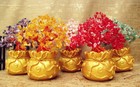 Health Money Wealth Tree Yellow Citrine Amethyst Crystal Gem Spiritual Lucky