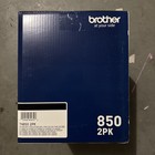 Brother Tn850 Black Toner High Yield Cartridge 2 Pack - New   P2