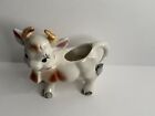 Vintage Japanese Ceramic Cow Creamer With Bell Made In Japan
