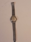 Vintage Mens Longines Jamboree Watch Silver Mesh Band Waterproof Works