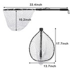 Fly Fishing Landing Net Rubber Trout Catch And Release Net Light Weight