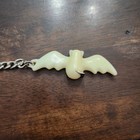 Vintage Bud Light Bat-shaped Bottle Opener Keychain  Glows In The Dark