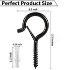 Ceiling Hooks 12 Pack Screw In Hanging Hooks Heavy Duty