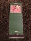 Matchbook Cover Matchcover Diamond Match Company Green  Background Cosmos Flower