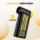 300 000 Rpm Compressed Air Duster Rechargeable Electric Air Blower With 8 Speed