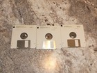 Vintage Apple  software Hypercard   Stacks   3   Floppy Disks