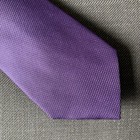 Calvin Klein Men s Neck Tie Purple Solid Silk Blend Msrp  69 50