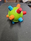 Mini Bumble Ball Vibrating Bouncing Ball Toy Rumble Ball Green Tested Working