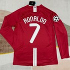 Ronaldo Jersey 2008 Final Manchester United Long Jersey - Cristiano Ronaldo  7