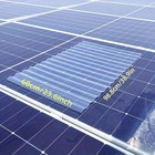 Transparent Corrugated Polycarbonate Roofing Sheets  Durable Pvc Material 
