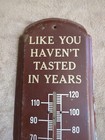 Vintage 1950 Belfast Root Beer Mug Thermometer Sign 27  X 8  Soda 