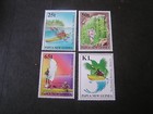 Papua New Guinea  Scott   948-951 4  1998 Complete Set Sea Kayaking Issue Mnh